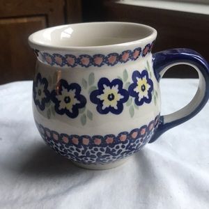 Polish Pottery Coffee Mug